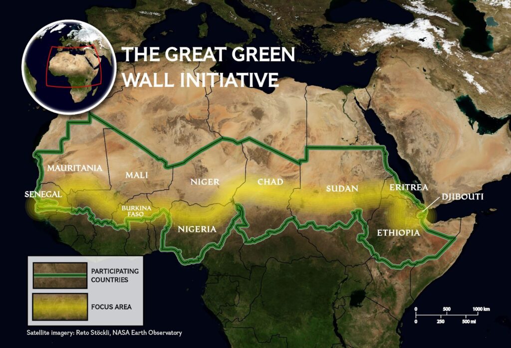 the great green wall -desertification africa